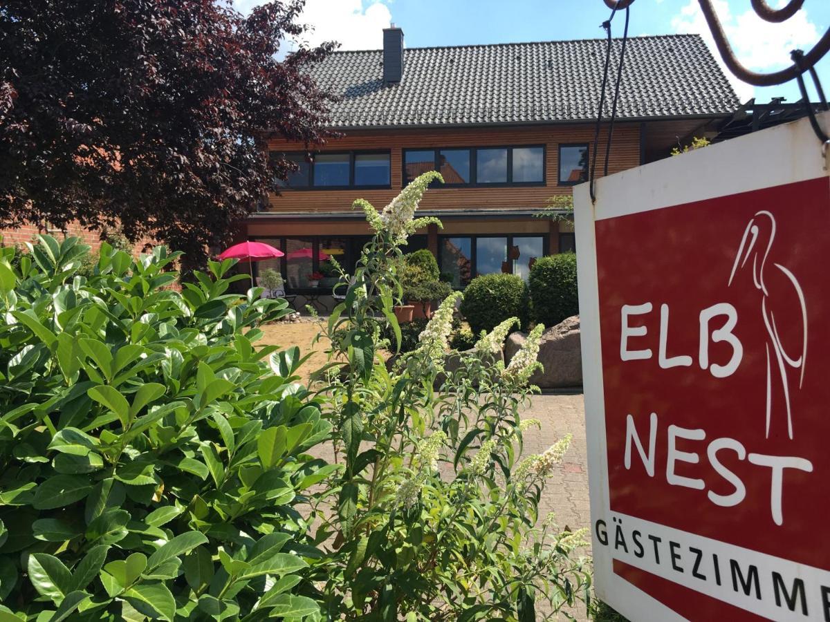 Elb Nest Gaestehaus Neu Darchau Esterno foto