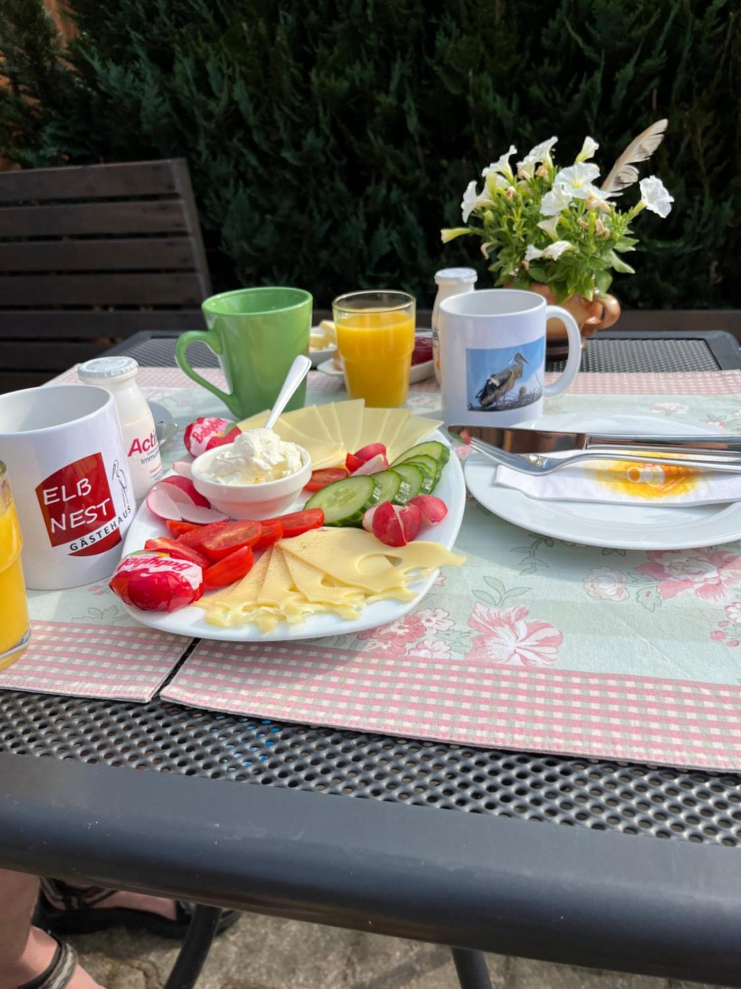 Elb Nest Gaestehaus Neu Darchau Esterno foto